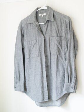 Women's Oversized Flannel with Pockets by Madewell sz Small